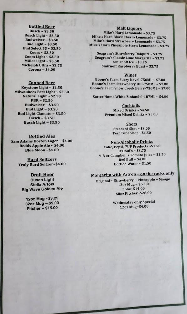 Southside Tavern and Grill Menu image 3